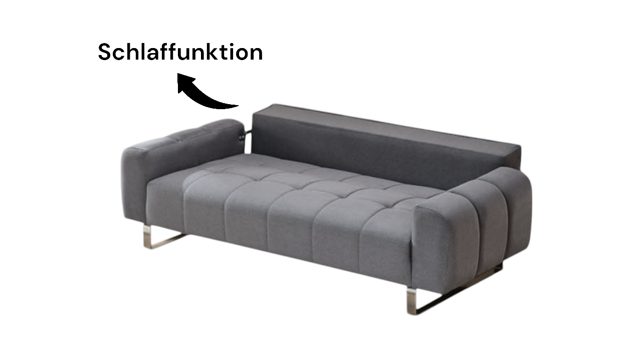 FASA Sofa Handarbeit Massivholz Hochwertiger Stoff