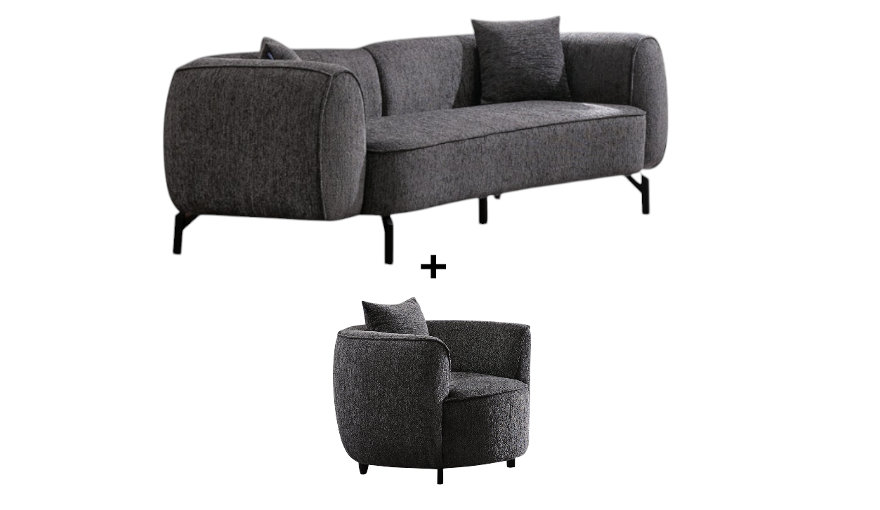 Paula Sofa Handarbeit Massivholz Hochwertiger Stoff