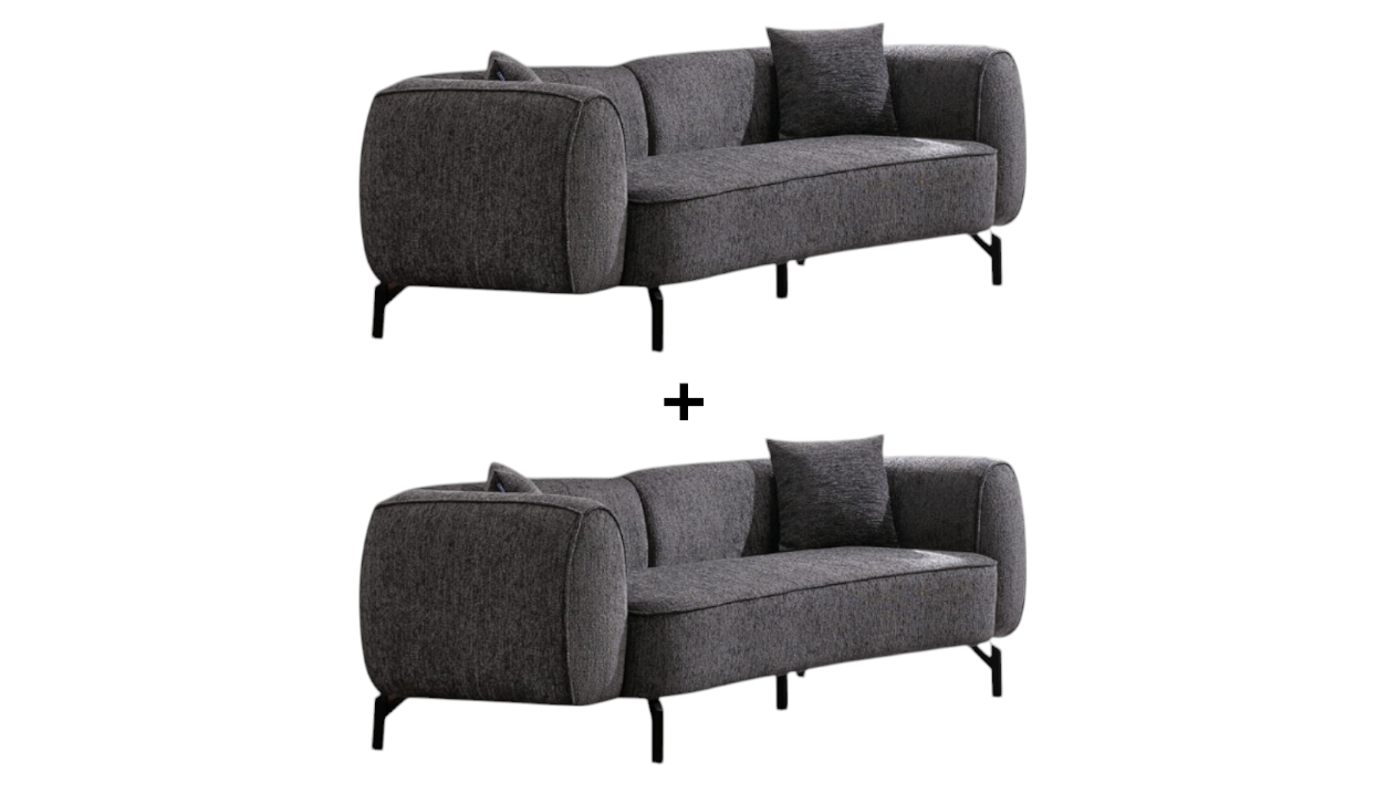 Paula Sofa Handarbeit Massivholz Hochwertiger Stoff