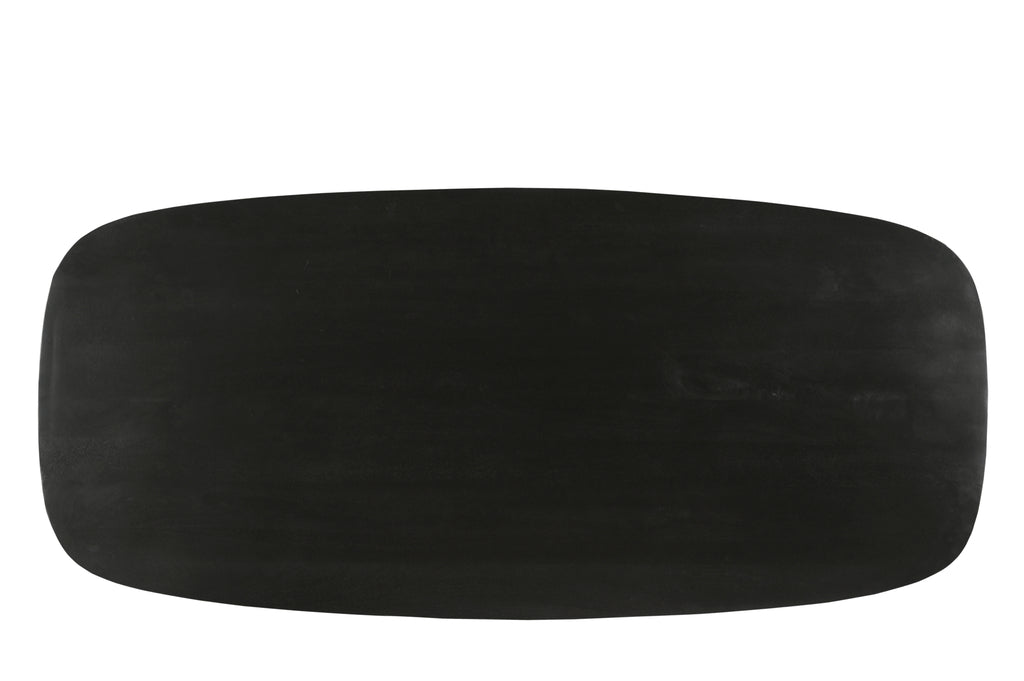 Jesper Dänisch Oval Schwarz 180cm