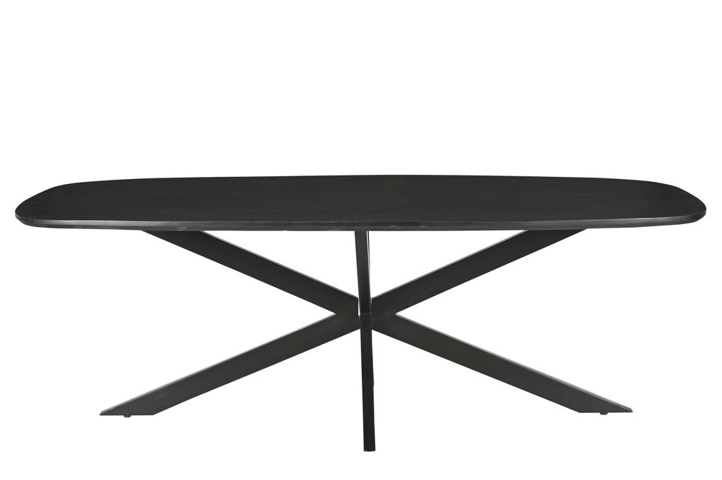 Jesper Dänisch Oval Schwarz 210cm