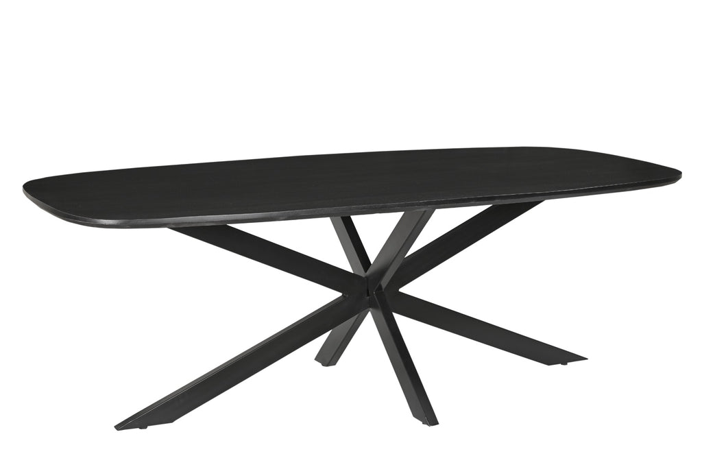 Jesper Dänisch Oval Schwarz 210cm