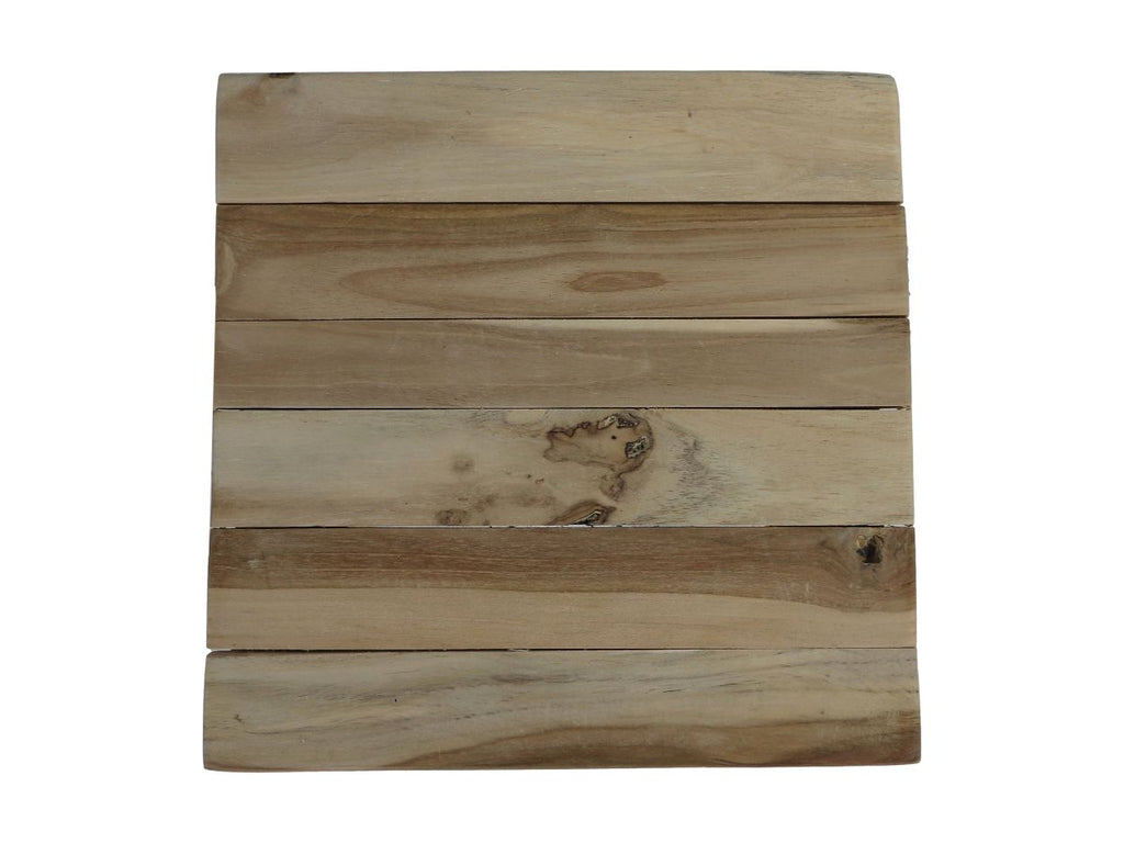 Kruk Pank - 30x30x45 - Natur - Teak