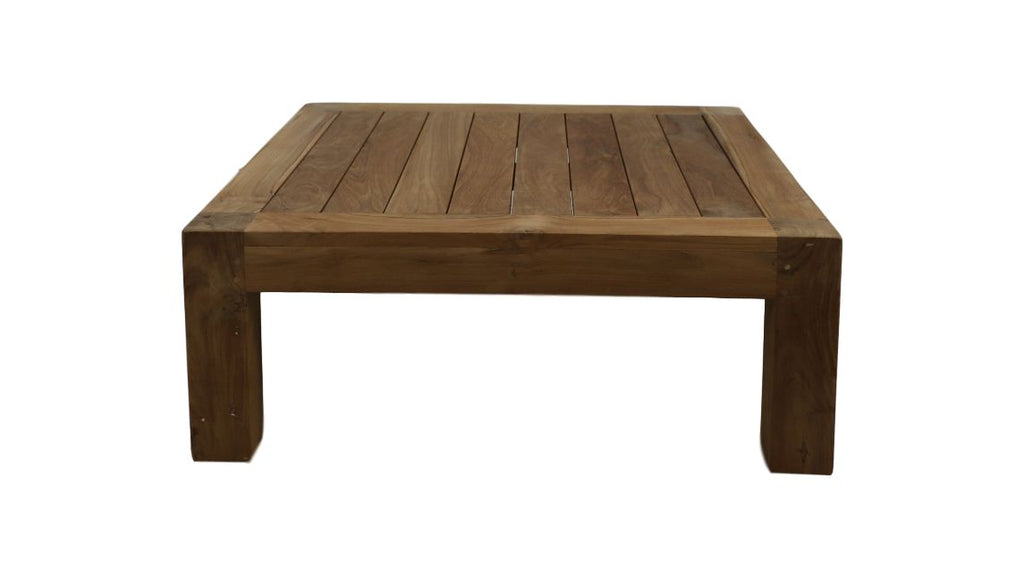 Lounge Gartentisch Aruba - 80x80x30 - Natur - Teak