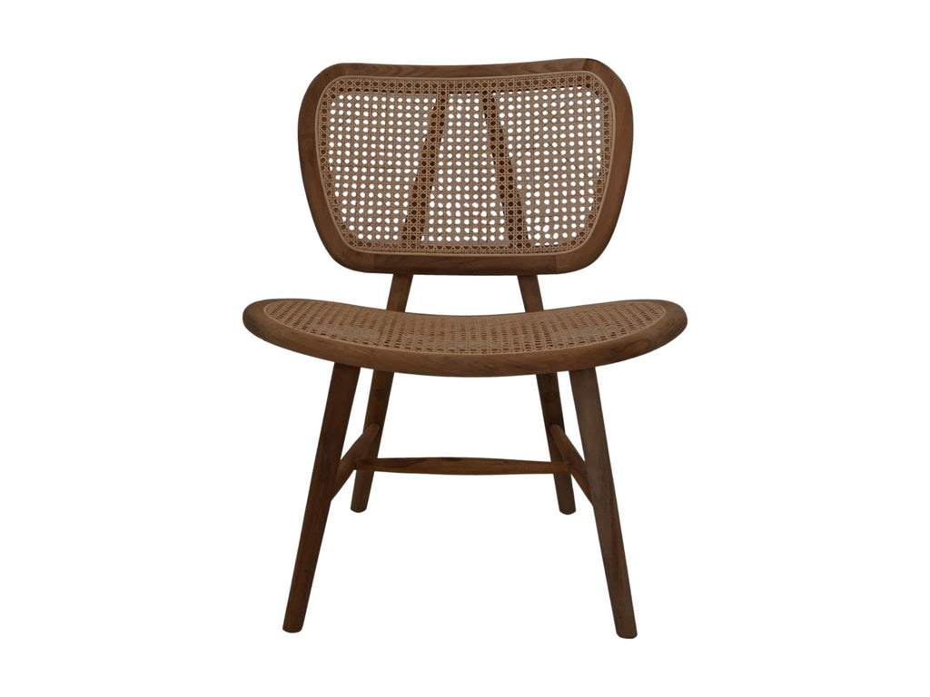 Lugano Rattan Stuhl - 70x67x81 - Natur - Teak/Rattan