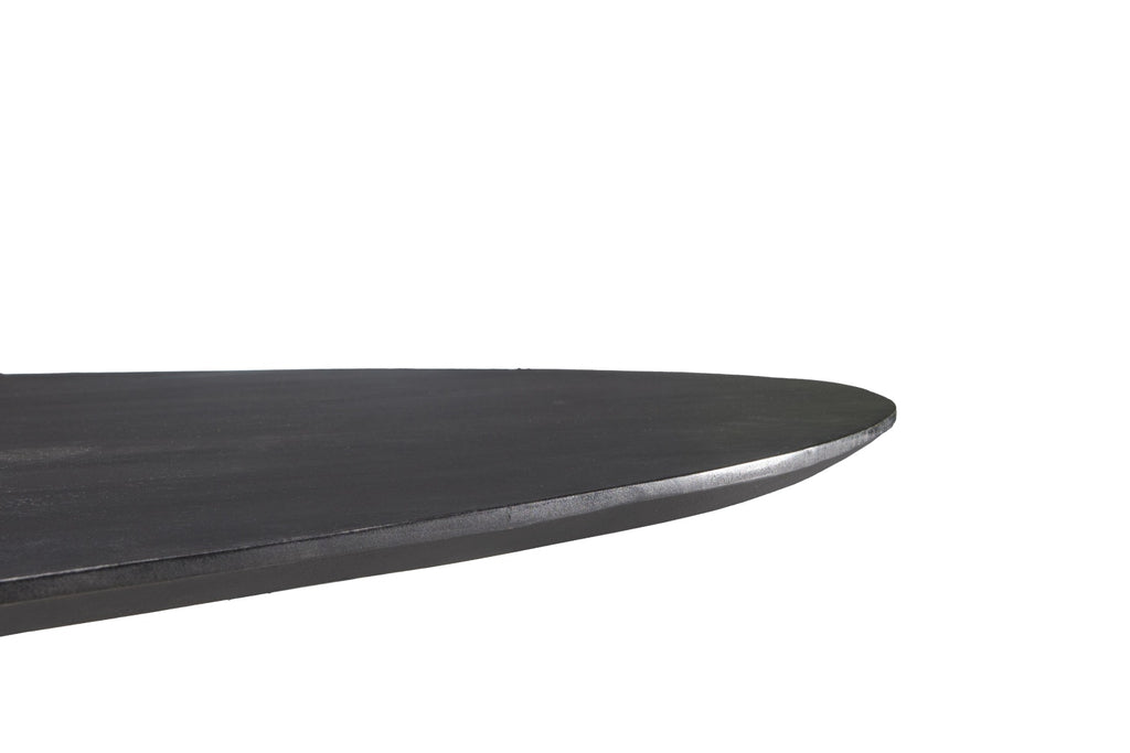 Oslo Schwarz Oval 210 cm