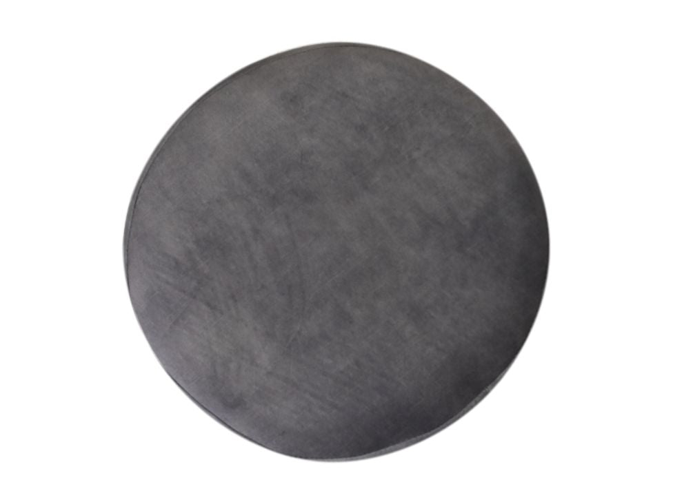 Pouf Otto - 37x37x44 - Delfingrau - adore 180 - Samt