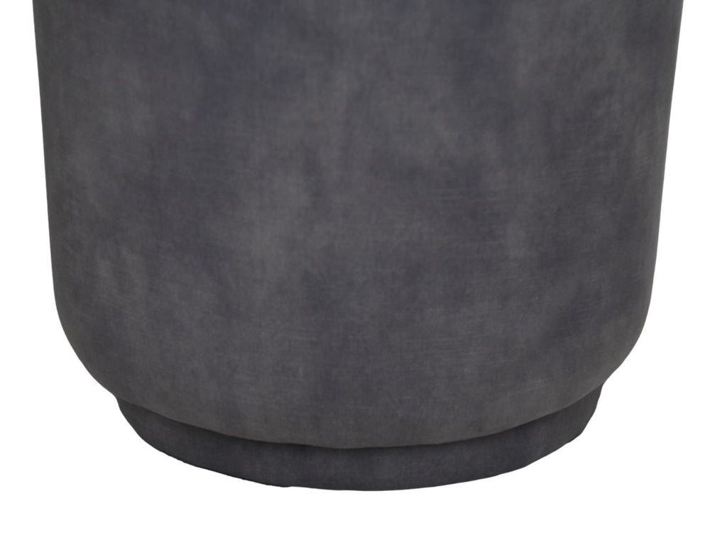 Pouf Otto - 37x37x44 - Delfingrau - adore 180 - Samt