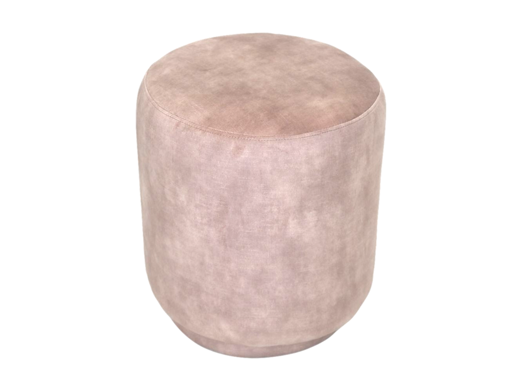 Pouf Otto - 37x37x44 - Leber - verehren 10 - Samt