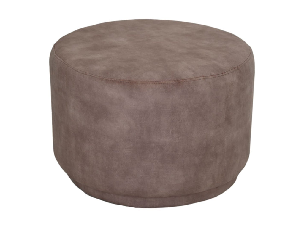 Pouf Otto - 55x55x40 - Leder - Adore 10 - Velours