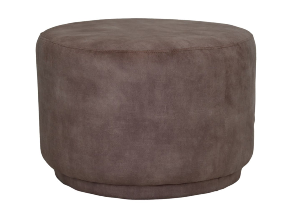 Pouf Otto - 55x55x40 - Leder - Adore 10 - Velours