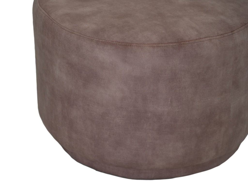 Pouf Otto - 55x55x40 - Leder - Adore 10 - Velours