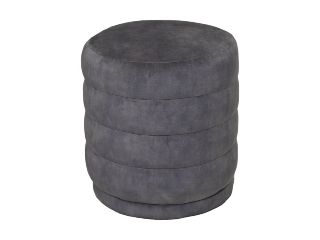 Pouf Rings - 45x45x40 - Delfingrau - Adore 180 - Velours