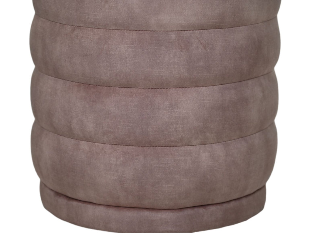 Pouf Rings - 45x45x40 - Leder - Adore 10 - Velours