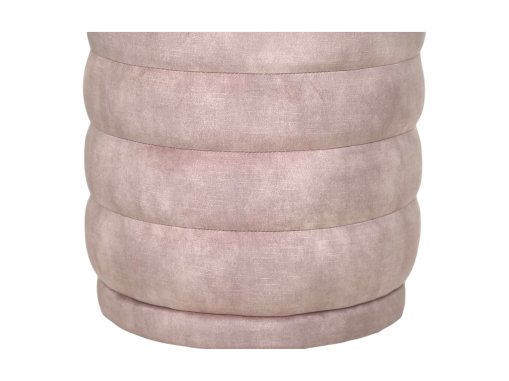 Pouf Rings - 45x45x40 - Leder - Adore 10 - Velours