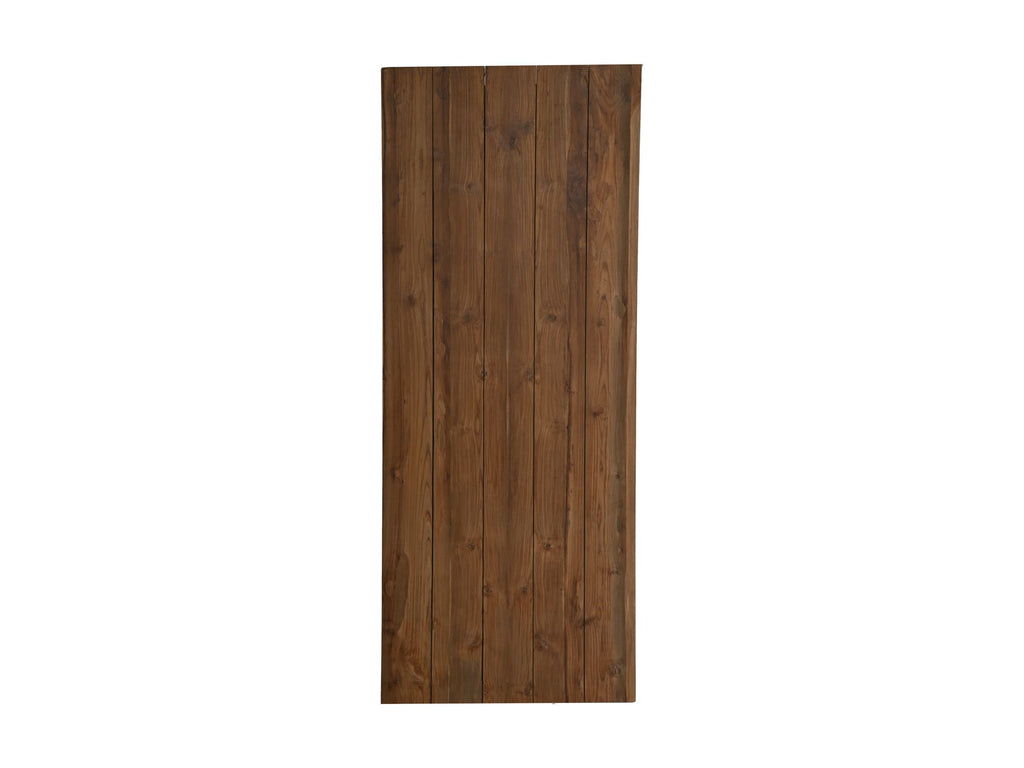 Rechteckige Gartentischplatte - 180x90x4 - Natur - Teak