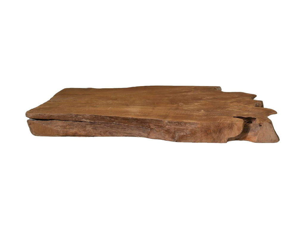 Salontafelblad - 80x50x8 - Natur - Teak