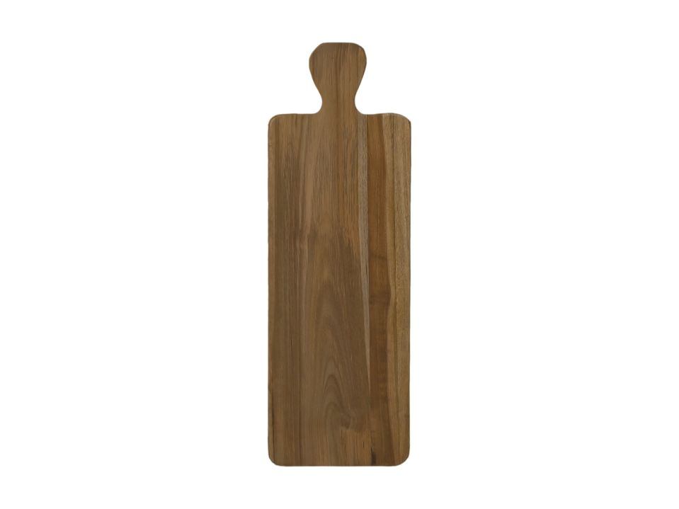 Schneidebrett - 60x20x1,5 - Natur - Teak