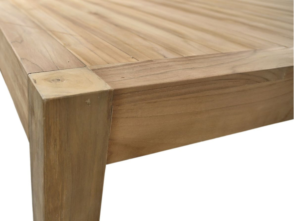 Tuintafel Aruba - 200x100x76 - Natur - Teak