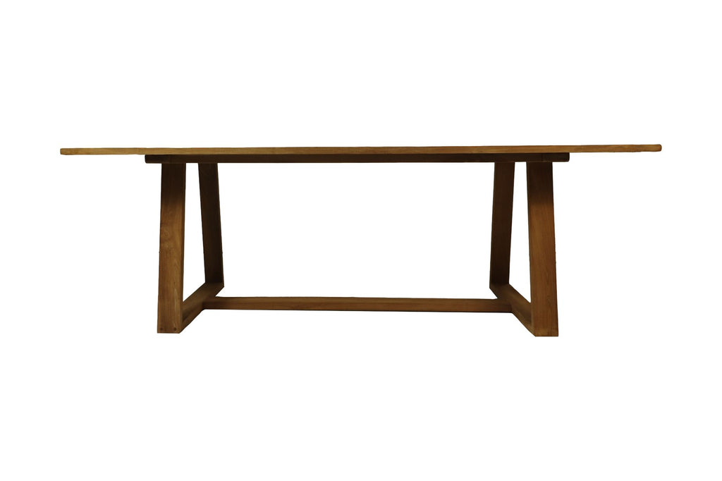 Tuintafel medium - 220x100x77 - Natur - Teak