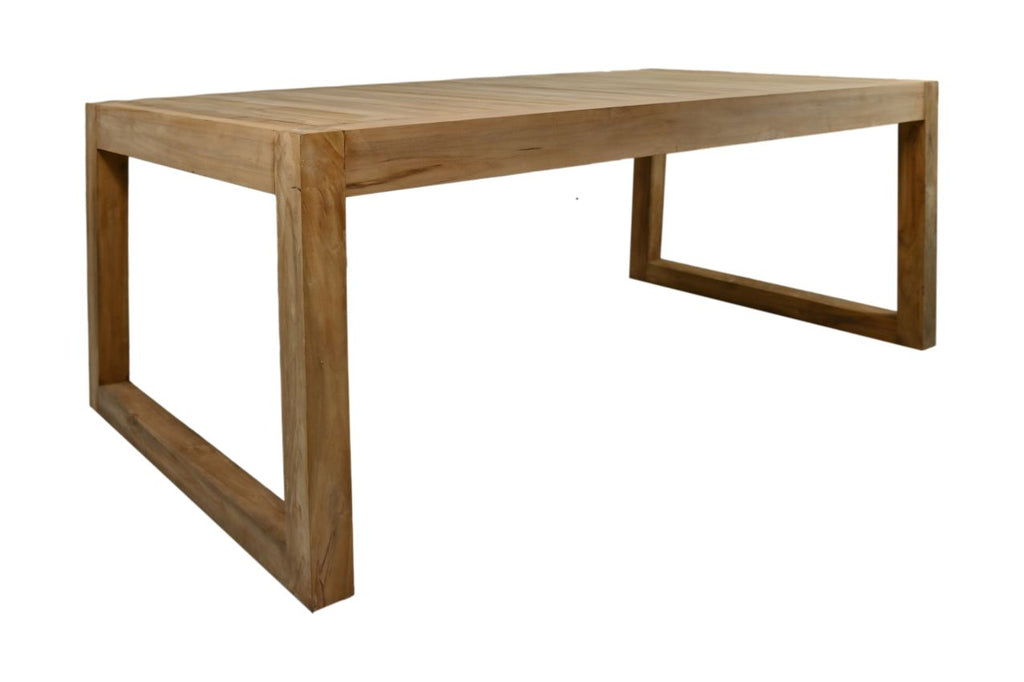 Tuintafel New Aruba - 200x100x76 - Natur - Teak