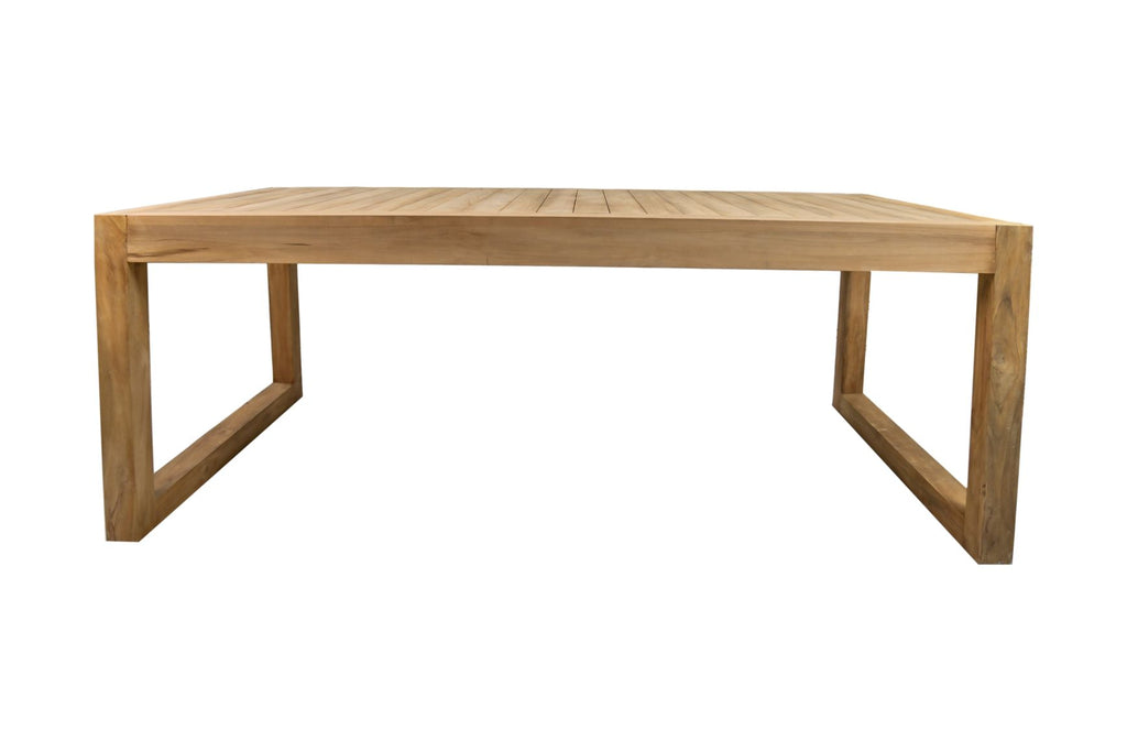 Tuintafel New Aruba - 200x100x76 - Natur - Teak