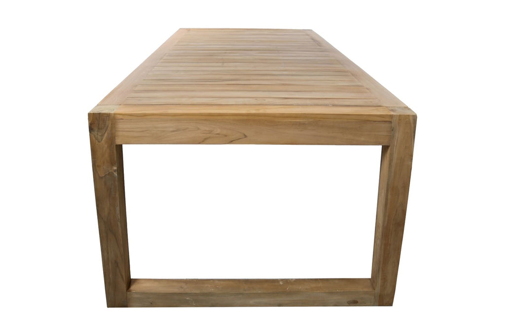 Tuintafel New Aruba - 200x100x76 - Natur - Teak