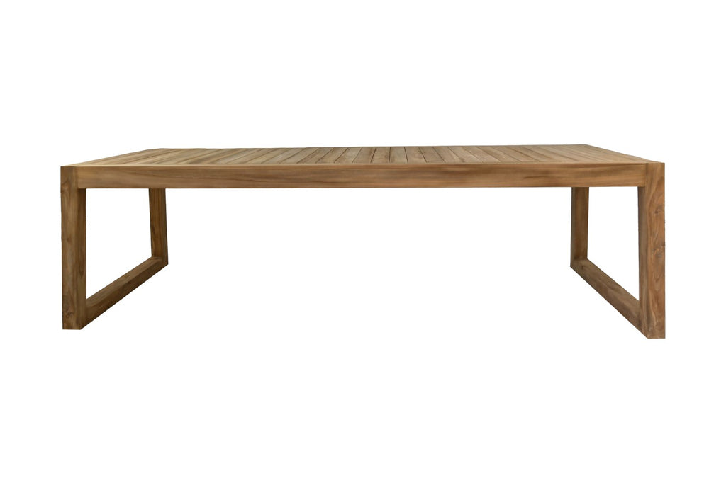 Tuintafel New Aruba - 260x100x76 - Natur - Teak